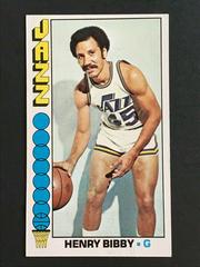 Henry Bibby Basketball Cards 1976 Topps Prices