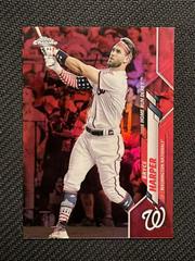 Bryce Harper [Red] #U-89 Baseball Cards 2020 Topps Chrome Update Prices