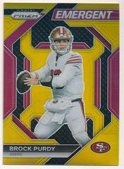 Brock Purdy [Gold] #H-2 Football Cards 2023 Panini Prizm Emergent Prices
