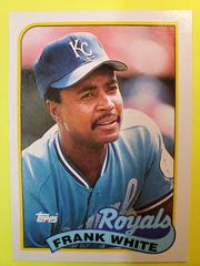 Frank White #25 Baseball Cards 1989 Topps Tiffany Prices