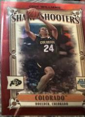 Cody Williams [Red] #SS-10 Basketball Cards 2023 Bowman Chrome University Sharp Shooters Prices