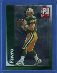 Brett Favre #4 Football Cards 1999 Panini Donruss Elite Prices