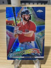 Connor Wong [Blue] #FS-10 Baseball Cards 2022 Topps Chrome Logofractor Future Stars Prices