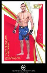 Tony Ferguson [Gold] Ufc Cards 2021 Panini Immaculate UFC Prices