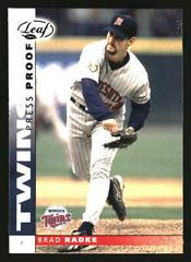 Brad Radke #30 Baseball Cards 2002 Leaf Prices