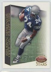 Shawn Springs Football Cards 1997 Topps Stars Prices