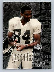Shawn Jefferson #7 Football Cards 2000 Upper Deck Black Diamond Prices