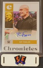 Rip Fowler Wrestling Cards 2022 Panini Chronicles WWE Signatures Prices
