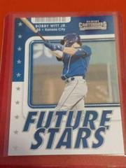 Bobby Witt Jr Baseball Cards 2021 Panini Contenders Future Stars Prices