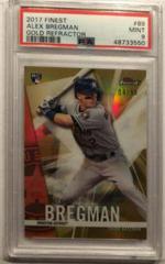 Alex Bregman [Gold Refractor] #89 Baseball Cards 2017 Topps Finest Prices