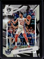 Ben Simmons [Sapphire] Basketball Cards 2022 Panini Court Kings Prices