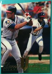 David Justice Baseball Cards 1994 Flair Prices
