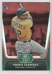 Yoenis Cespedes #21 Baseball Cards 2012 Bowman Platinum Prices