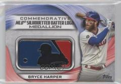 Bryce Harper #MLBL-BH Baseball Cards 2022 Topps MLB Logo Medallion Relics Prices