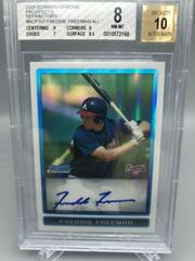 Freddie Freeman [Refractor Autograph] Baseball Cards 2009 Bowman Chrome Prospects Prices