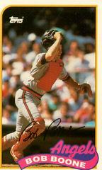 Bob Boone #135 Baseball Cards 1989 Topps Ljn Baseball Talk Prices