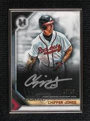 Chipper Jones [Silver] Baseball Cards 2023 Topps Museum Collection Framed Autographs Prices