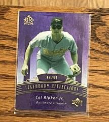 Cal Ripken Jr. [Purple] #154 Baseball Cards 2005 Upper Deck Reflections Prices