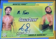 Montez Ford, Angelo Dawkins Wrestling Cards 2021 Topps Heritage WWE Dual Autographs Prices