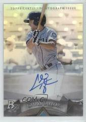 Chris Taylor Baseball Cards 2014 Bowman Platinum Autograph Prospects Prices