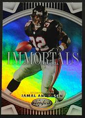 Jamal Anderson #I-12 Football Cards 2023 Panini Certified Immortals Prices
