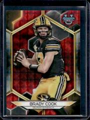 Brady Cook [Red Geometric] #21 Football Cards 2023 Bowman's Best University Prices
