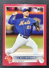 Max Scherzer [Mother's Day Pink] #US1 Baseball Cards 2022 Topps Update Prices