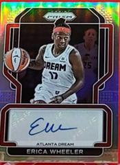 Erica Wheeler [Silver] #SG-EWL Basketball Cards 2022 Panini Prizm WNBA Signatures Prices