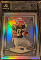 Rob Gronkowski [Autograph Refractor] Football Cards 2010 Bowman Chrome Rookie Preview Prices