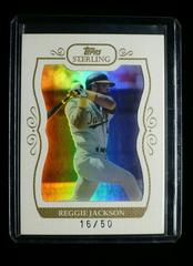 Reggie Jackson #144 Baseball Cards 2008 Topps Sterling Prices