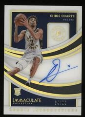 Chris Duarte [Patch Autograph Gold] #115 Basketball Cards 2021 Panini Immaculate Collection Prices