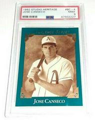 Jose Canseco Baseball Cards 1992 Studio Heritage Prices