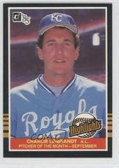 Charlie Leibrandt Baseball Cards 1985 Donruss Highlights Prices