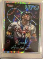 Ronald Acuna Jr. [Lava] #UFO-11 Baseball Cards 2022 Bowman's Best UFO Prices