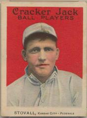 George Stovall Baseball Cards 1915 Cracker Jack Prices