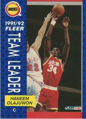 Hakeem Olajuwon Basketball Cards 1991 Fleer Prices