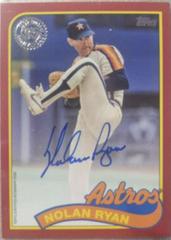 Nolan Ryan [Red] #89BA-NR Baseball Cards 2024 Topps 1989 Autograph Prices