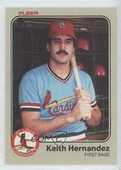 Keith Hernandez #8 Baseball Cards 1983 Fleer Prices
