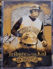 Ken Griffey Jr. [5x7 Gold] #KID-20 Baseball Cards 2016 Topps Tribute to the Kid Prices