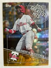Andrew McCutchen #21GH-12 Baseball Cards 2022 Topps 2021’s Greatest Hits Prices