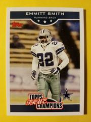Emmitt Smith #16 Football Cards 2006 Topps True Champions Prices