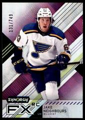 Jake Neighbours [Purple] #FXR-JN Hockey Cards 2021 Upper Deck Synergy FX Rookies Prices