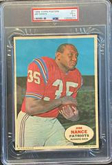 Jim Nance Football Cards 1968 Topps Posters Prices