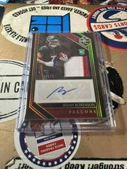 Bijan Robinson [Rookie Patch Autograph] #103 Football Cards 2023 Panini Limited Prices