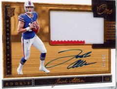 Josh Allen [Patch Autograph Gold] #1 Football Cards 2018 Panini One Prices