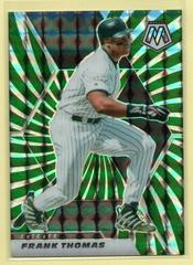 Frank Thomas [Green Swirl Mosaic] Baseball Cards 2021 Panini Mosaic Prices