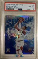 Zach LaVine [Blue] Basketball Cards 2021 Panini Donruss Optic Splash Prices