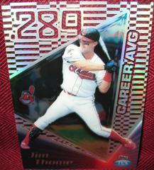 Jim Thome #20A Baseball Cards 1999 Topps Tek Prices