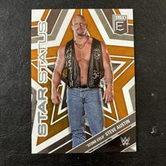 Stone Cold Steve Austin [Orange] Wrestling Cards 2023 Donruss Elite WWE Star Status Prices