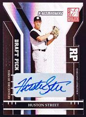 Huston Street [Turn Cent Auto.] #320 Baseball Cards 2004 Donruss Elite Extra Edition Prices